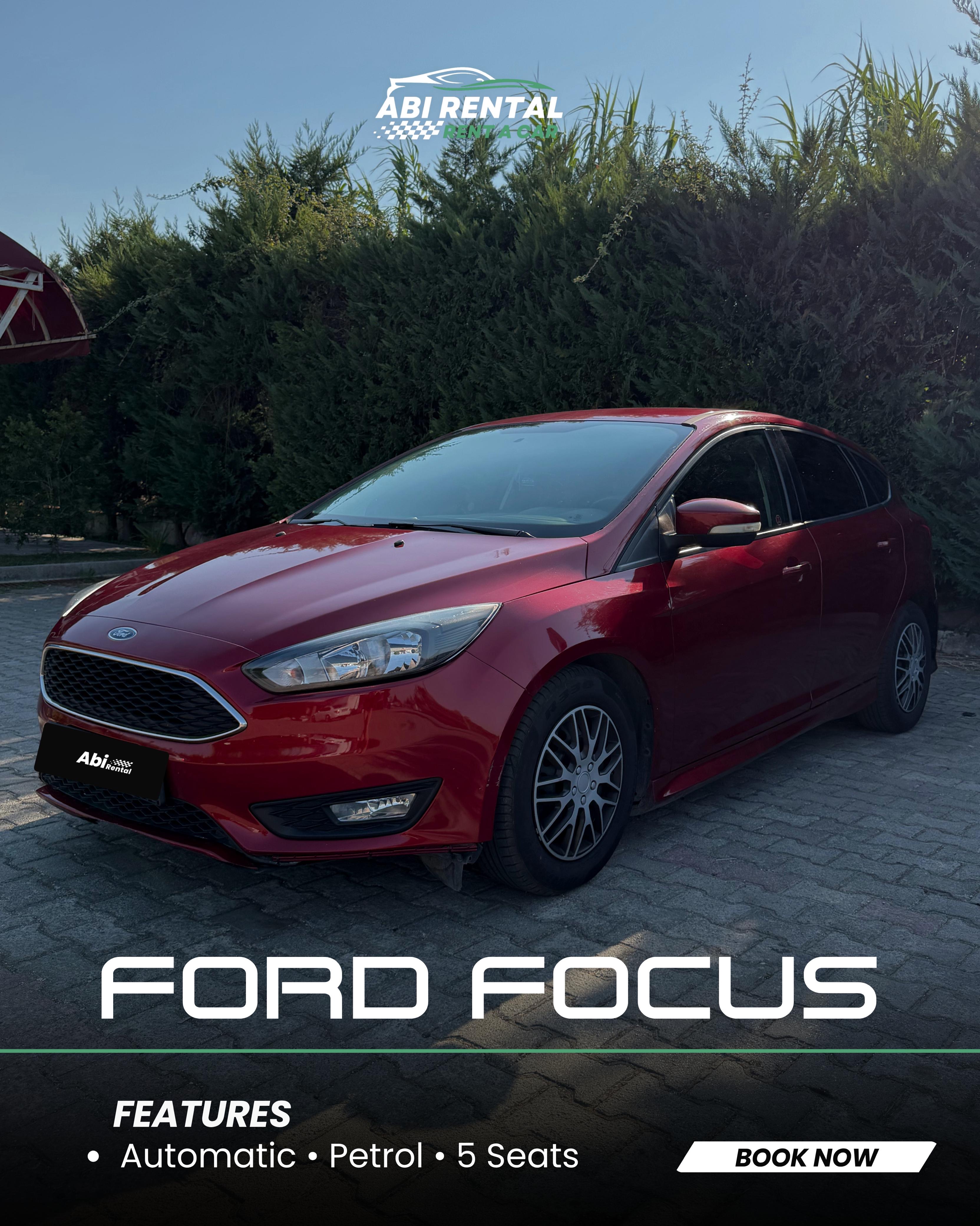 Ford Focus 2015 Kiralık Araç Arnavutluk
